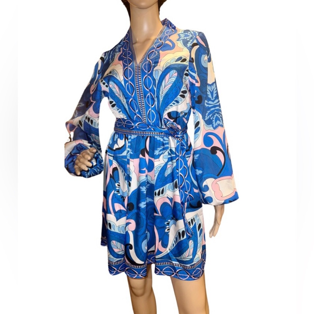 NWOT Colorful Summer Sunday Up Dress Sz S